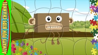 BIG BLOCK SING SONG bob the monkey puzzle jigsaw nursery rhymes video for kids 2018 [upl. by Gregory]