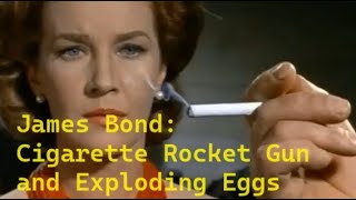 James Bond  Q Shows Moneypenny a Cigarette Rocket Gun [upl. by Whiney]