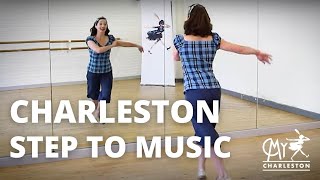 How to Dance the Charleston basic step to music [upl. by Mayram118]