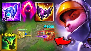 I CREATED THE DEADLIEST TEEMO DART OF ALLTIME MAX BURST TEEMO BUILD [upl. by Auod]