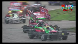 Stockcar F2 junioren dirt finale Dutch open stockcar 2024 NOV Lelystad Midland circuit  RaRaRacing [upl. by Ezarra]