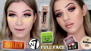 Testing Full Face Of W7 Makeup Does It Work [upl. by Nagud]