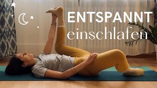 Yoga zum Einschlafen Sanfte Abendroutine für tiefen und ruhigen Schlaf [upl. by Namreg]