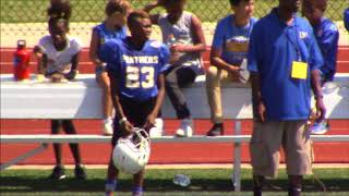 Pflugerville Panthers vs Georgetown Eagles Pop Warner Football Jr Peewee [upl. by Atteynot4]