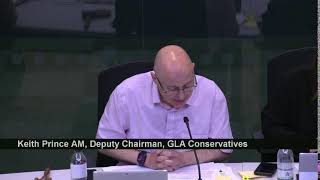 London Assembly Mayors Question Time [upl. by Euqinad]