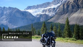 Motorreis West Canada 2024  Vancouver  Banff  Lake Louise  Whistler [upl. by Elauqsap]