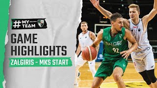 Zalgiris  MKS Start Lublin  Game Highlights  20220831 [upl. by Clementi]