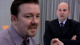 David Brents Hotel Role Play  The Office  BBC Studios [upl. by Adonis]