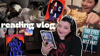 reading horror amp thriller books for a week  weekly reading vlog 👻📖 [upl. by An]