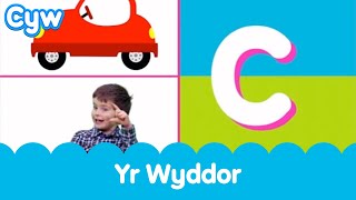 Cân Yr Wyddor 🍎  The Welsh Alphabet Song [upl. by Yelra8]