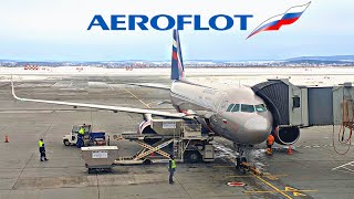 AEROFLOT AIRBUS A320 ECONOMY  Ekaterinburg  Moscow [upl. by Elaynad]