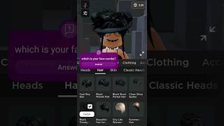 CNP HAIR COMBOS  roblox subscribe shorts [upl. by Casper409]