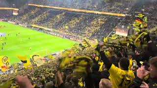 Borussia Dortmund Südtribüne  Triumpmarsch  Stadionhymne [upl. by Vincelette]