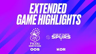 Filou Oostende vs House of Talents Kortrijk Spurs  Game Highlights [upl. by Zipnick]