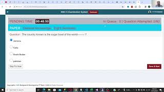 kmu online EExamination procedure [upl. by Jaimie283]