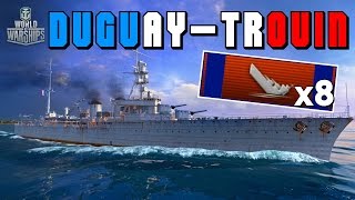 DuguayTrouin 106K DMG 14 Citas 8 Kills  World of Warships [upl. by Orford]