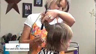 Little Boy Haircut Tutorial [upl. by Fredia989]