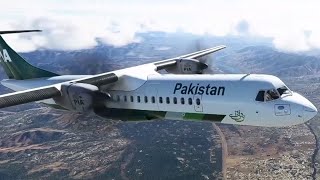 Pakistan International Airlines Flight 661  Crash Animation [upl. by Bran]