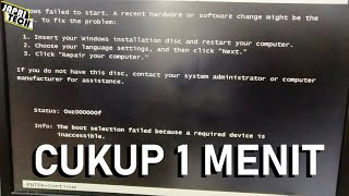 Windows Boot Manager Status 0xc000000f [upl. by Letrice703]