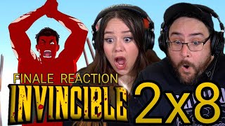 Invincible 2x8 REACTION  quotThought You Were Strongerquot  Episode 8 Season Finale [upl. by Jessa248]