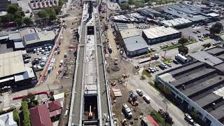 Lilydale Railway Station Upgrade Works Lilydalestation [upl. by Dumah]