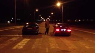 Opel Calibra 25 v6 vs Calibra 20 Turbo 4x4 [upl. by Nitsirhc]