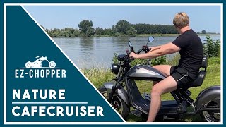 EChopper Cafecruiser HL60 Nature Ride  EZChopper  EScooter  Elektrische scooter [upl. by Lesser]