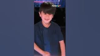 The Amazing Shoji a 9yearold magician delivers cool card magic AGT 2021 shorts [upl. by Ynnavoeg]