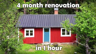 START to FINISH Cabin Renovation ONE HOUR COMPILATION [upl. by Georglana]