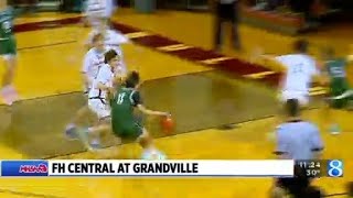 MHSAA boys’ basketball highlights Dec 12 2023 [upl. by Gnilyarg]