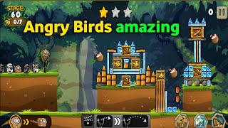 Angry birds new game  Angry birds today episode game  angry birds amazing game [upl. by Redmund400]