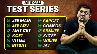 All in One TEST SERIES for JEE Mains JEE Advanced WBJEE MHT CET BITSAT and VITEEE [upl. by Nannette]