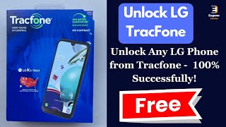 Unlock LG Tracfone  How to unlock lg tracfone for free [upl. by Ettennaj]