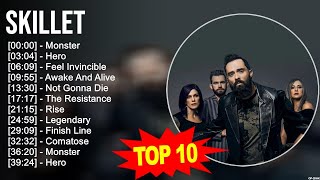 Skillet 2023 MIX  Top 10 Best Songs  Greatest Hits  Full Album [upl. by Narmi]