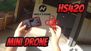 Holystone HS420 Camera Mini Drone with 3 Batteries [upl. by Monagan113]