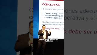 quotHoy un empresario donde menos previsibilidad tiene es con la energía eléctricaquot generacion [upl. by Enilarak]