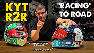 CAPACETE KYT R2R RACING TO ROAD NOT RACING TO TRACK [upl. by Annahoj993]