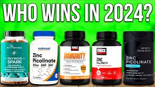 TOP 5 Best Zinc Supplements of 2024 [upl. by Eduj]