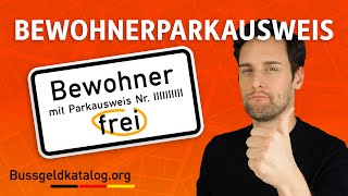 Mit dem Bewohnerparkausweis sichert ihr euch euren Parkplatz [upl. by Aifos]