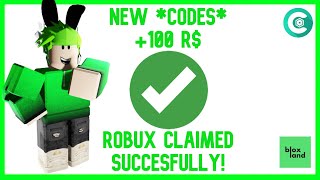 ALL 15 NEW PROMOCODES FOR CLAIMRBXBLOXLANDRBXLOOT RBXJUNGLE amp MORE CLAIMRBX  BLOXLAND CODES [upl. by Einaej]