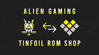 Tinfoil Adding The All New Alien Gaming Rom Shop 2023 Shop Discontinued [upl. by Lerej]