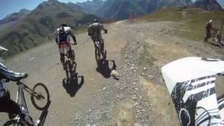 Les 2 Alpes VTT descente Pied Moutet  GOPRO HD HERO [upl. by Sebastien]