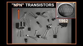 1962 quotTRANSISTORSquot  How NPN Transistors Function training film electronics circuits HD [upl. by Elraet364]