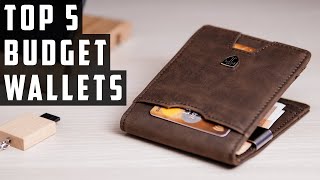 5 Best Budget Wallets 2024 [upl. by Perot]