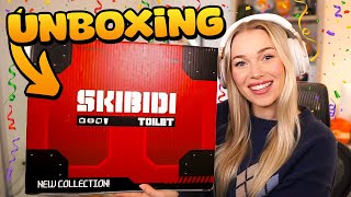 NEW Skibidi Toilet MYSTERY Unboxing EXCLUSIVE SKIBIDI BOX [upl. by Avraham]