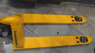 Jungheinrich AM22 hand pallet truck [upl. by Ahsino]