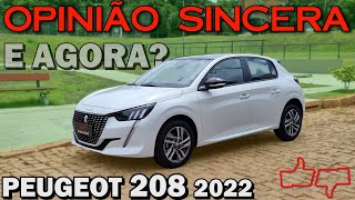 Novo Peugeot 208 2022  Preço versões problemas consumo desempenho Vale a pena [upl. by Berneta]