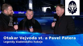 Legendy kladenského hokeje dorazily na výroční utkání Vejvoda i Patera ceremoniál chválili [upl. by Knipe]