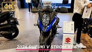 2024 AllNew Suzuki VStrom 650 XT First Look and Detail 4k [upl. by Eiten80]