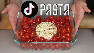 How To Make TIKTOKs Viral Tomato FetaBoursin Pasta [upl. by Danni]